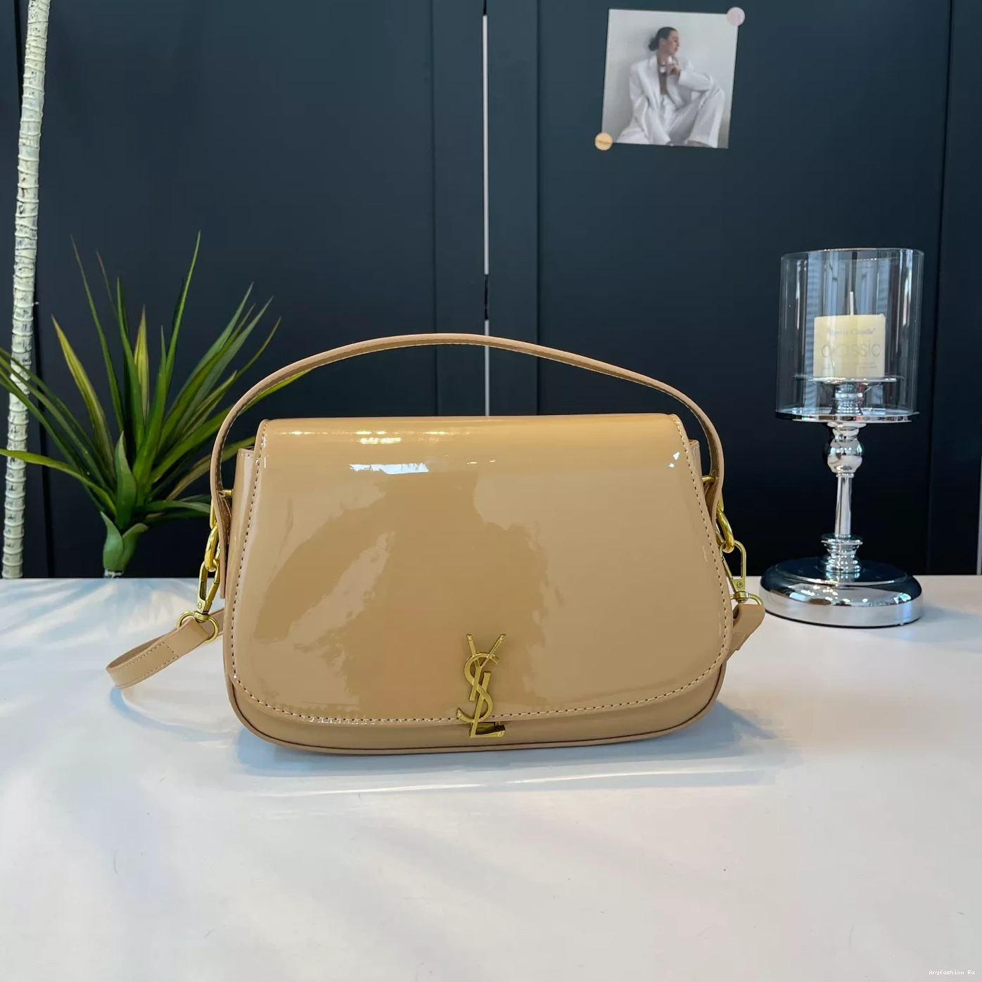 For 8957 Laurent Bags Messenger Yves Flexible Fashion Saint YSL Women 0421